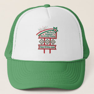 World’s Biggest Birthday Party Marquee Trucker Hat