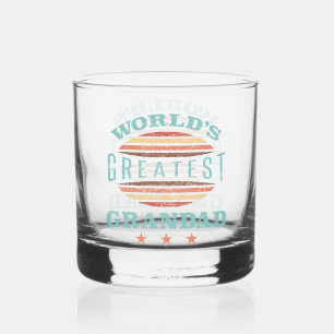 World’s Greatest Grandad Whiskey Glass