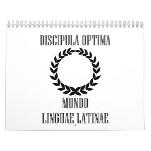 World’s Greatest Latin Student (Female) Calendar