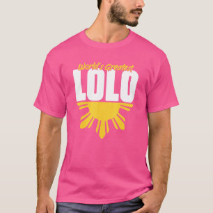 World s Greatest Lolo Filipino Grandpa T-Shirt