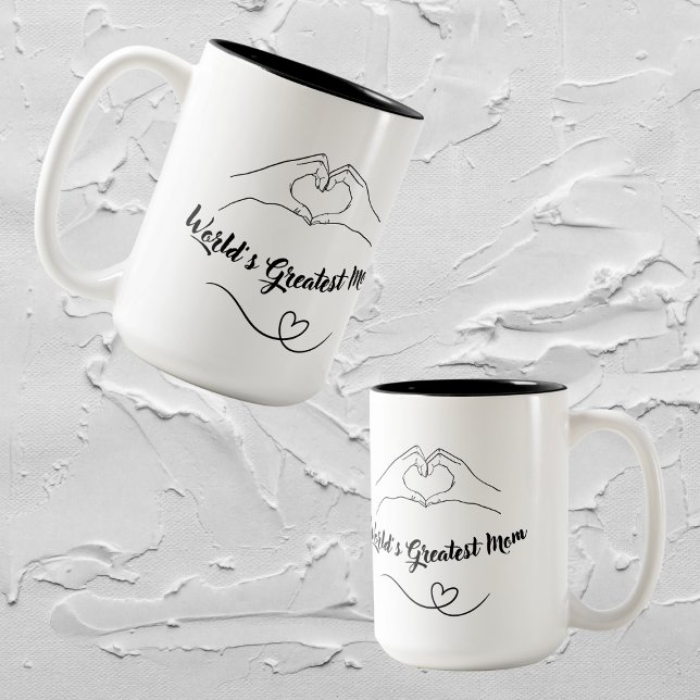 World’s Greatest Mum design Gift Mug  (Creator Uploaded)