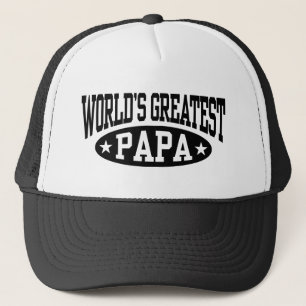 World’s Greatest Papa Trucker Hat
