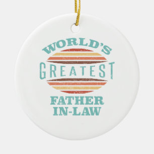 World’s Greatest Son-In-Law Ceramic Tree Decoration