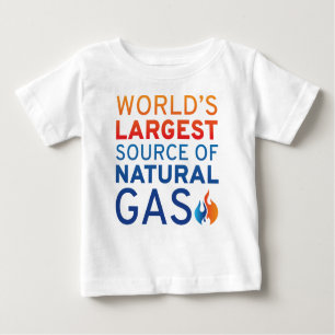 World’s Largest Source Of Natural Gas Baby T-Shirt