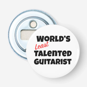 World’s Least Talented Guitarist Bottle Opener
