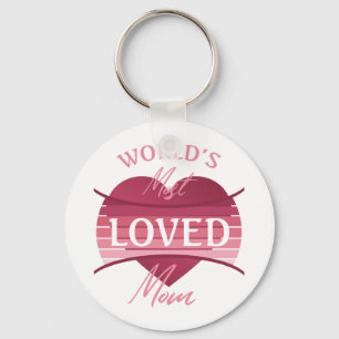 World’s Most Loved Mum Key Ring