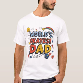 World’s Okayest Dad T-Shirt