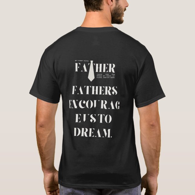 World’s Okayest Dad T-Shirt (Back)