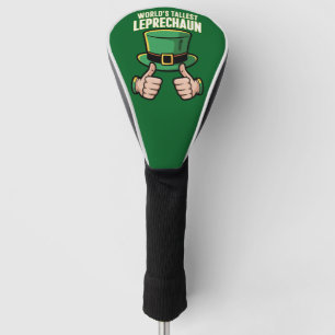 World’s Tallest Leprechaun Funny Irish Humour Golf Head Cover
