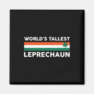 World’s Tallest Leprechaun - Irish Shamrock St Pat Magnet