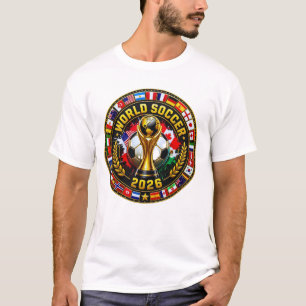 World Soccer 2026 International Flags Championship T-Shirt