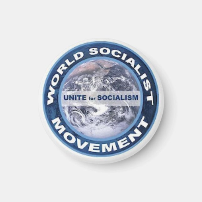 World Socialist Movement magnet (Front)