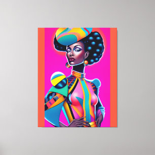 World Staged Composure Ken Gauge Art Canvas Print