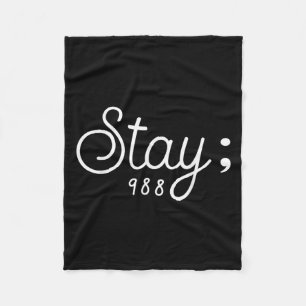 World Suicide Prevention Awareness Day Men Women S Fleece Blanket