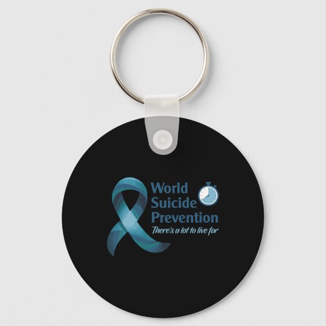 World Suicide Prevention Day – September Sticker  Key Ring (Front)