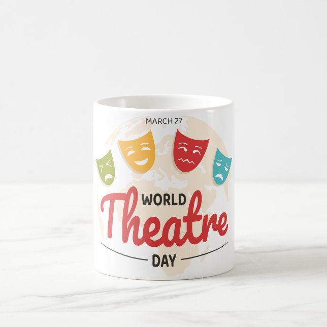 World Theatre Day Coffee Mug (Center)