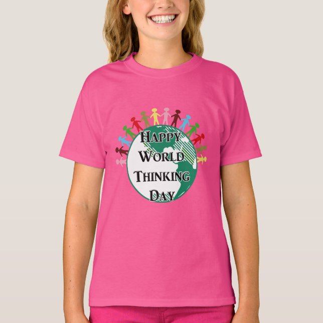 World Thinking Day  T-Shirt (Front)