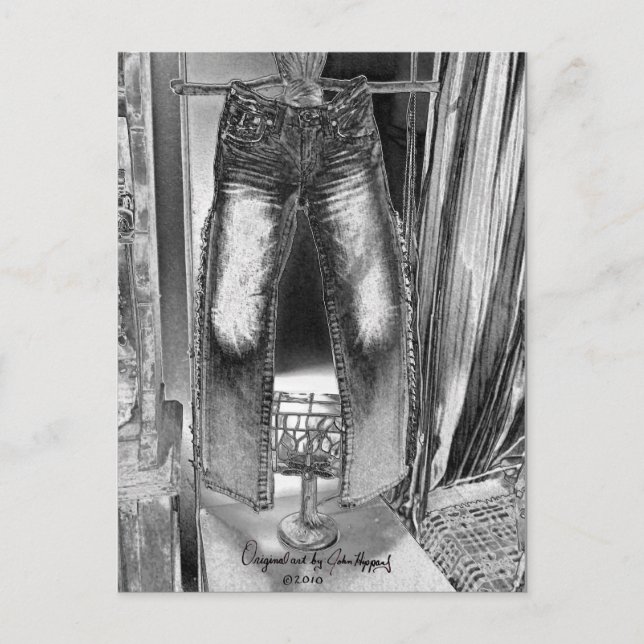 World Tour Pants Postcard (Front)