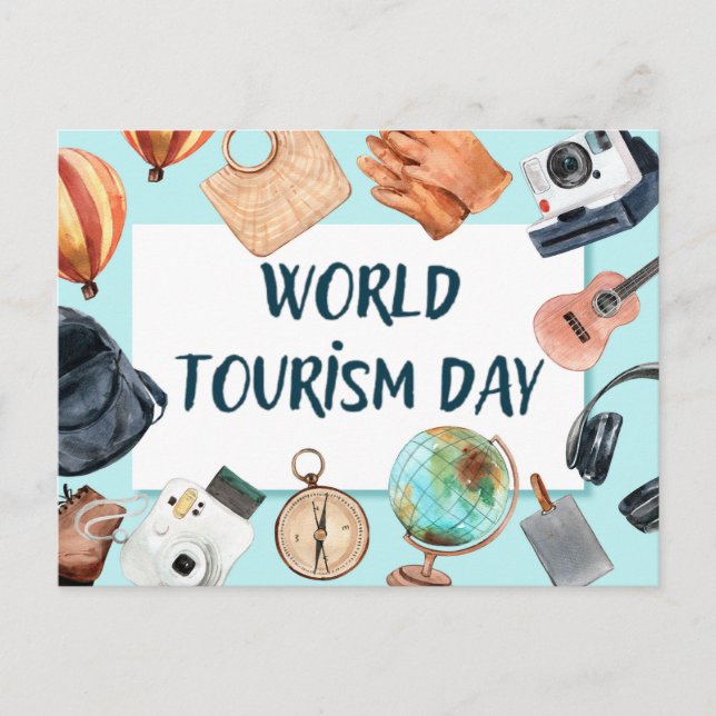 World Tourism Day Postcard (Front)