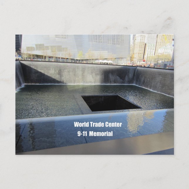 World Trade Centre, 9/11 Memorial Postcard (Front)
