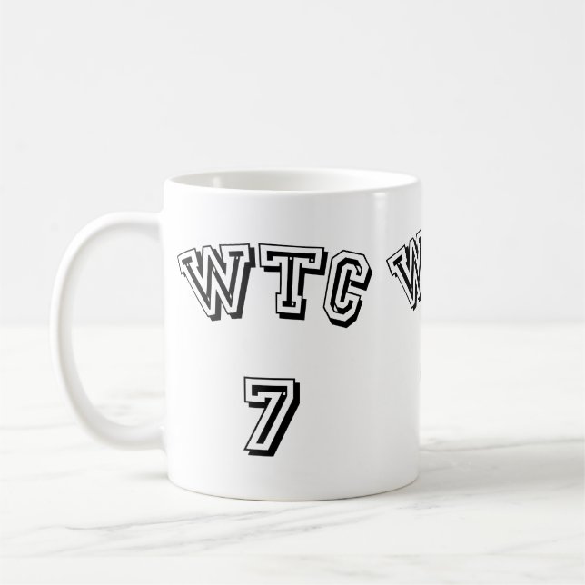 World Trade Centre building WTC 7 Coffee Mug (Left)