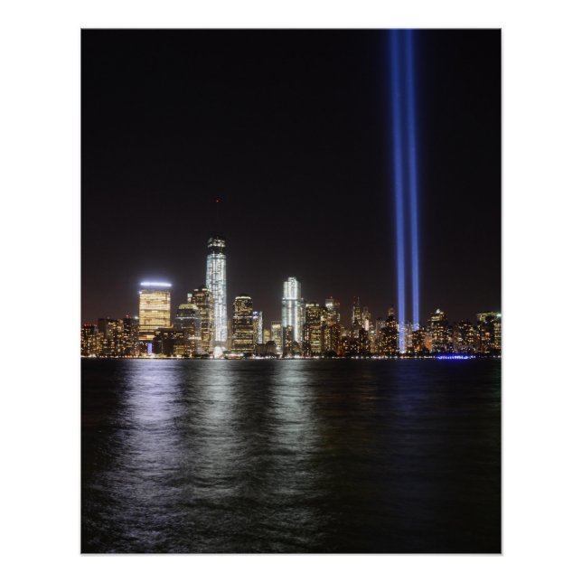 World Trade Centre Remembrance Perfect Poster (Front)