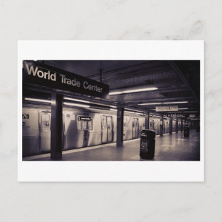 World Trade Centre station, NYC Postcard