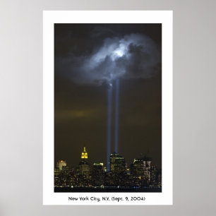 World Trade Centre Tribute Light Poster