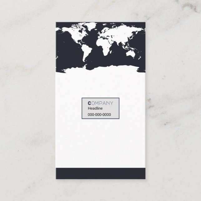 World Trading Business Card (Front)