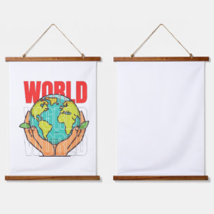 World – Travel Adventure Globe Design Hanging Tapestry