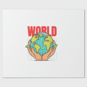 World – Travel Adventure Globe Design Wrapping Paper