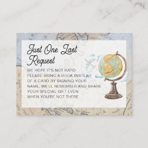 World Travel Book Request Enclosure Card
