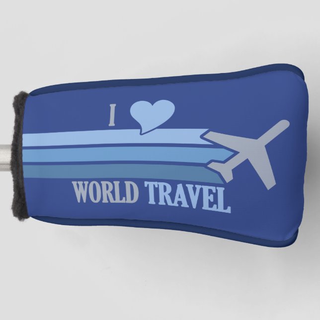 World Travel Golf Head Cover (Front)