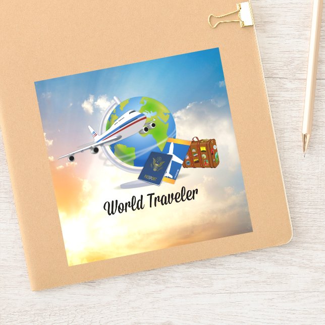 World Traveller, Design 2,  (Notebook)