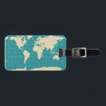 World Traveller Luggage Tag<br><div class="desc">Signify your world travels.</div>