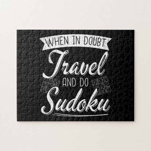 World Traveller Sudoku Puzzle Lover  (Horizontal)