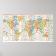World Traveller Time Zones of Europe and Africa