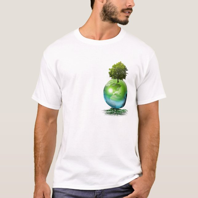 World tree -  ecology concept T-Shirt (Front)