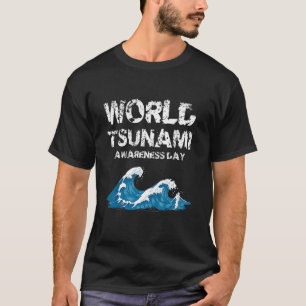 World Tsunami Awareness Day United Nations T-Shirt
