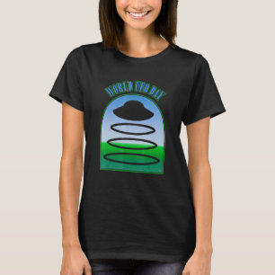 World Ufo Day Alien Abduction Spaceship Futuristic T-Shirt