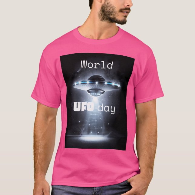World Ufo Day T-Shirt (Front)