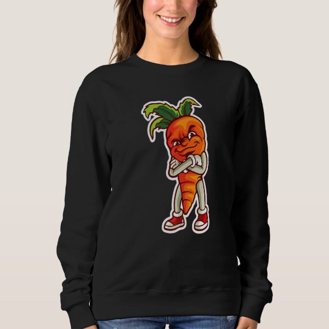 World Vegetarian Day 2022  Carrot Sweatshirt (Front)