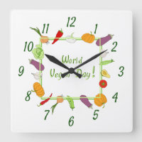 World Vegetarian Day Minimalist Cute    
