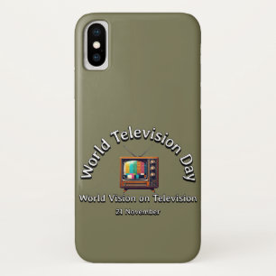 World Vision on Television. Television Day. Case-Mate iPhone Case