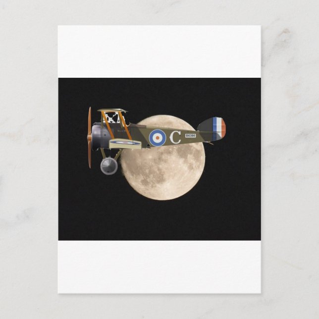 WORLD WAR 1 AIRCRAFT POSTCARD (Front)