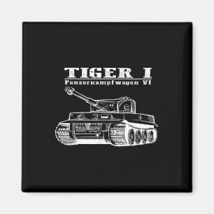 World War 2 A German Tank Tiger I A Panzerkampfwag Magnet
