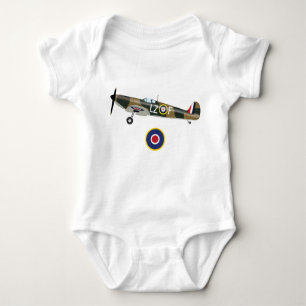 World War 2 British Aeroplanes Baby Bodysuit