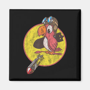 World War 2 Fighter Pilot Patch For Wwii Veterans  Magnet