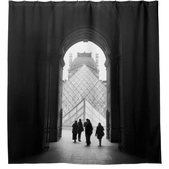 WORLD WAR 2 IN FRANCE SHOWER CURTAIN (Front)