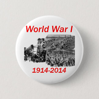 World War I (1914-2014) 6 Cm Round Badge